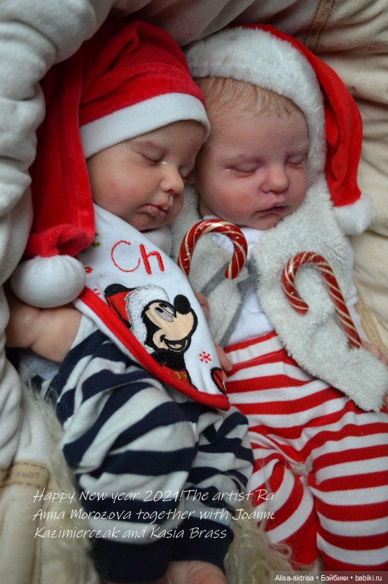 Поздравление С Новым 2021 годом! Куклы Анны Морозовой