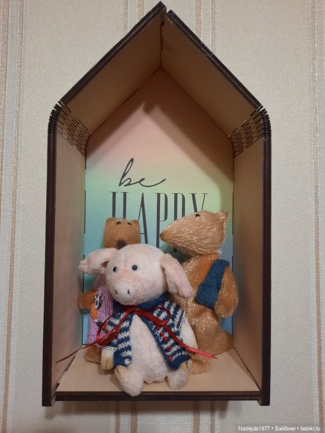 Связала ещё такого котика