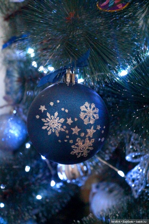 Мой синий Новый год — Новый год и Рождество: праздничные фото кукол (фото 9)