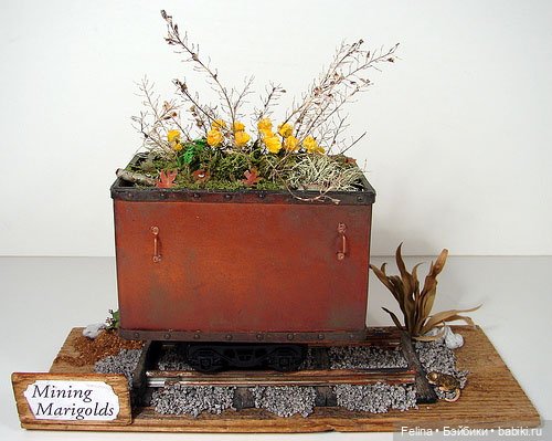 Масштаб 1:12 — Авторские игрушки из разных материалов: синельная проволока (фото 7)