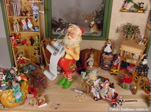 Масштаб 1:12 — Авторские игрушки из разных материалов: синельная проволока