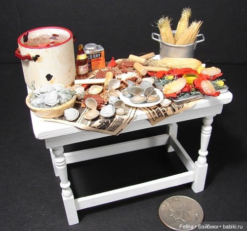 Масштаб 1:12 — Авторские игрушки из разных материалов: синельная проволока (фото 9)