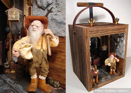 Масштаб 1:12 — Авторские игрушки из разных материалов: синельная проволока