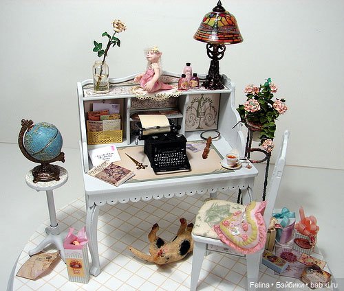 Масштаб 1:12 — Авторские игрушки из разных материалов: синельная проволока (фото 6)