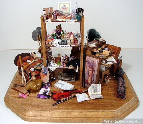 Масштаб 1:12 — Авторские игрушки из разных материалов: синельная проволока