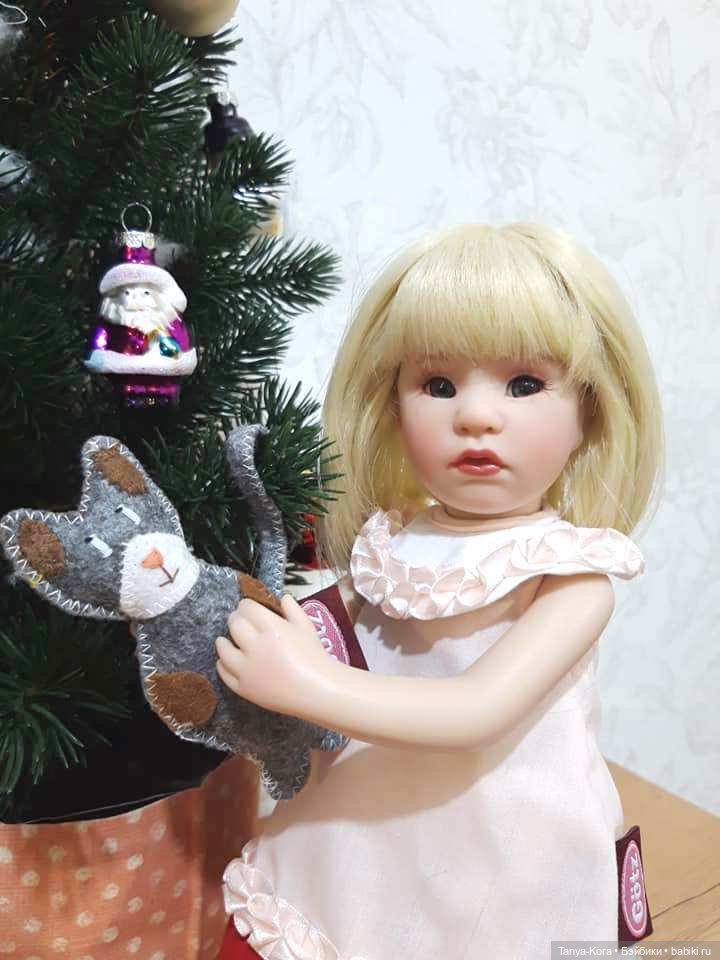 Нелли и новогодняя елка — Куклы Beatrice Perini (Беатрис Перини): эмоциональные дети (фото 5)