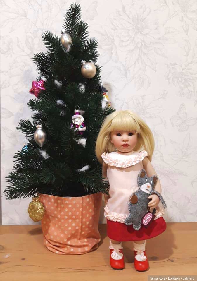 Нелли и новогодняя елка — Куклы Beatrice Perini (Беатрис Перини): эмоциональные дети