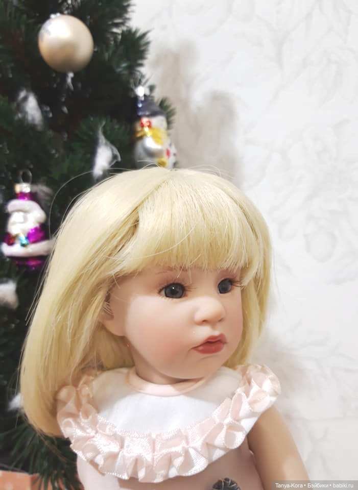 Нелли и новогодняя елка — Куклы Beatrice Perini (Беатрис Перини): эмоциональные дети (фото 6)