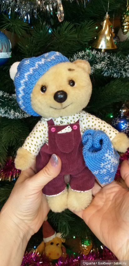 Мишутка Тедди, 25 см — Авторские мишки Тедди и друзья: фото (фото 4)