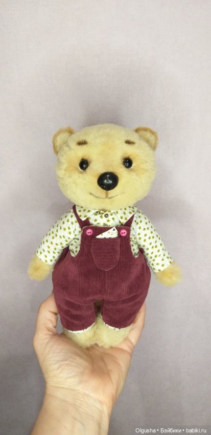 Мишутка Тедди, 25 см — Авторские мишки Тедди и друзья: фото (фото 3)