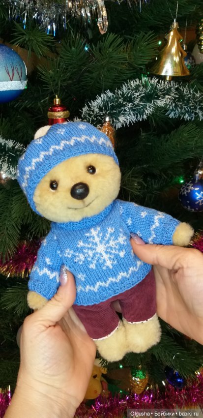 Мишутка Тедди, 25 см — Авторские мишки Тедди и друзья: фото (фото 5)