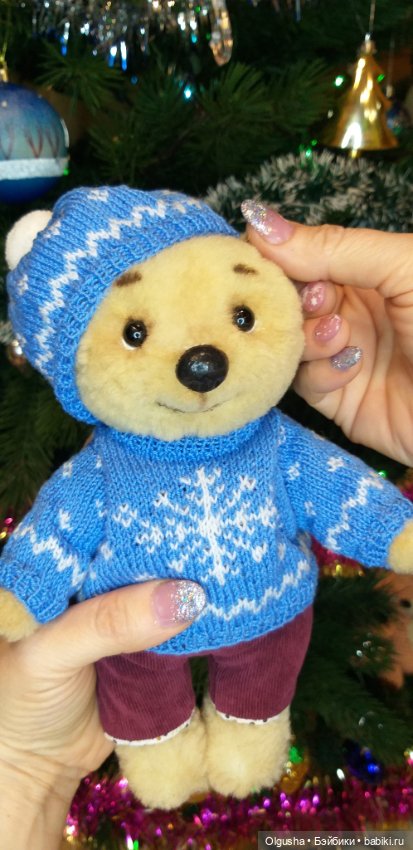 Мишутка Тедди, 25 см — Авторские мишки Тедди и друзья: фото (фото 6)