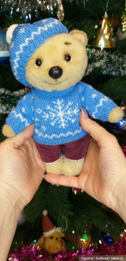 Мишутка Тедди, 25 см — Авторские мишки Тедди и друзья: фото (фото 7)