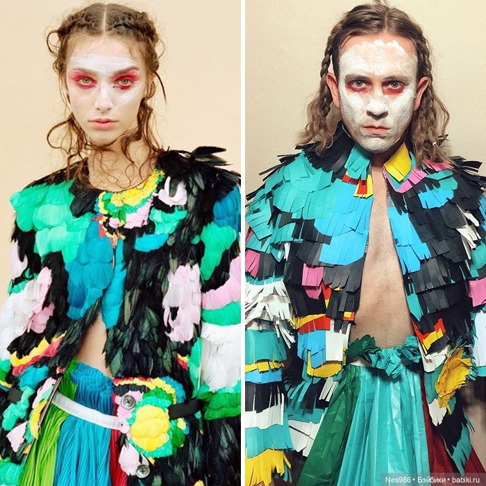 Ничего не выбрасываем! Как сделать вечернее платье из мишуры и мусорного пакета