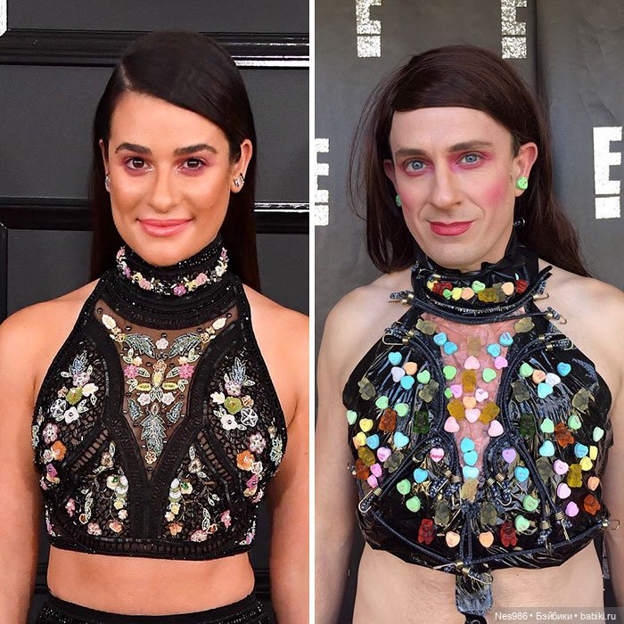 Ничего не выбрасываем! Как сделать вечернее платье из мишуры и мусорного пакета