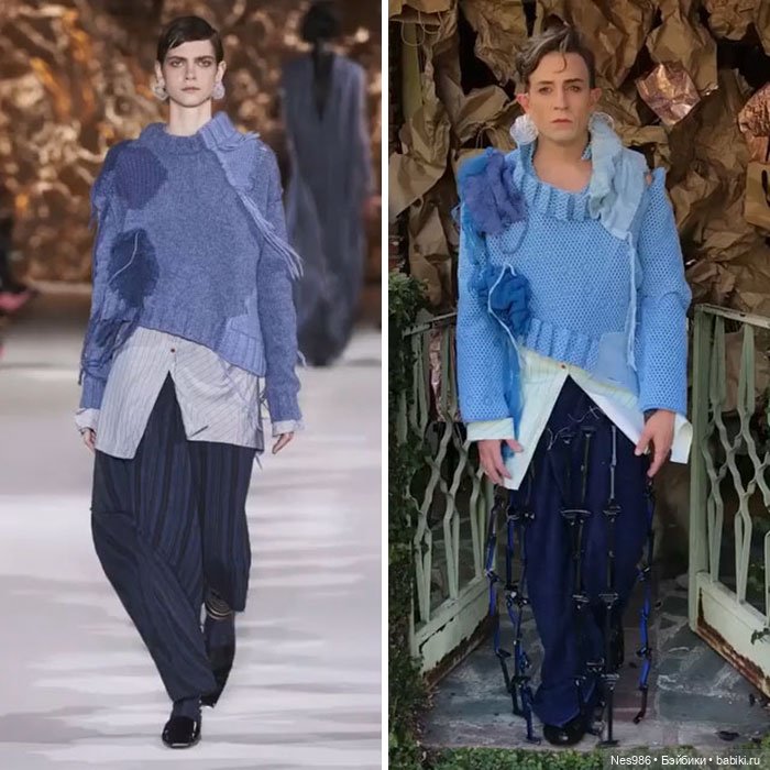 Ничего не выбрасываем! Как сделать вечернее платье из мишуры и мусорного пакета