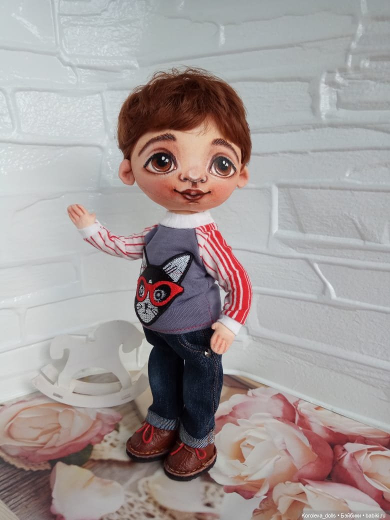 А у вас мальчик — Авторские текстильные куклы: Вальдорфские (фото 8)