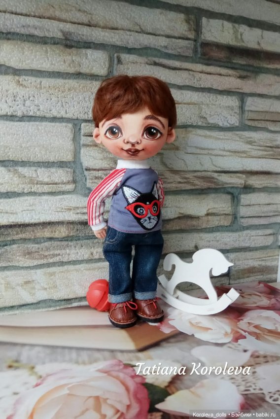 А у вас мальчик — Авторские текстильные куклы: Вальдорфские (фото 7)