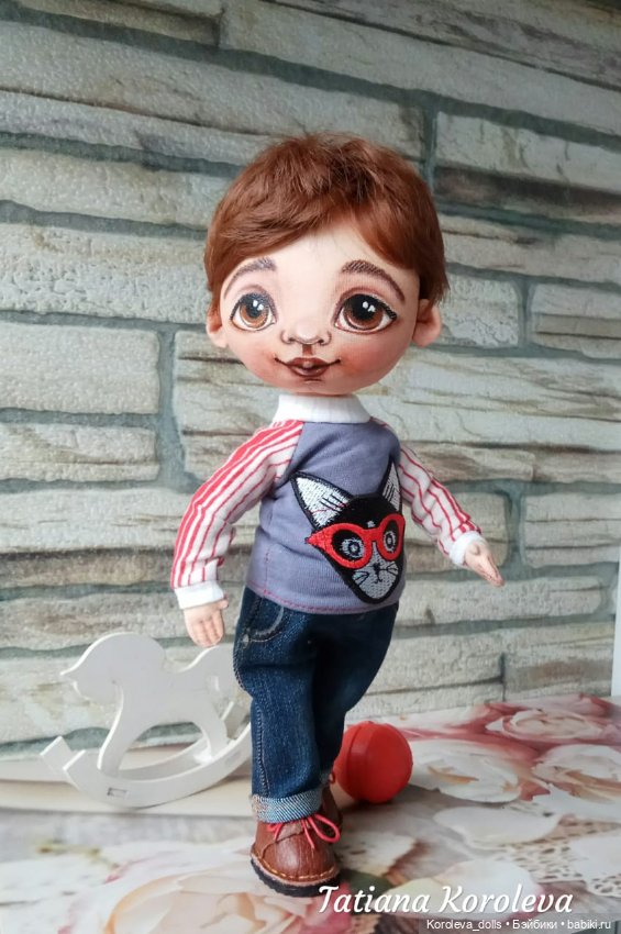 А у вас мальчик — Авторские текстильные куклы: Вальдорфские (фото 5)