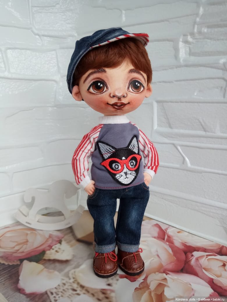 А у вас мальчик — Авторские текстильные куклы: Вальдорфские (фото 9)