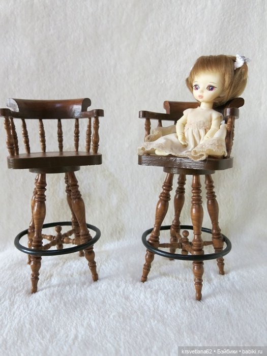 Самый устойчивый стул — Мебель для кукол и домиков: фото (фото 9)