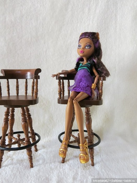 Самый устойчивый стул — Мебель для кукол и домиков: фото