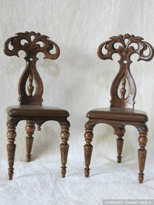 Самый устойчивый стул — Мебель для кукол и домиков: фото (фото 2)