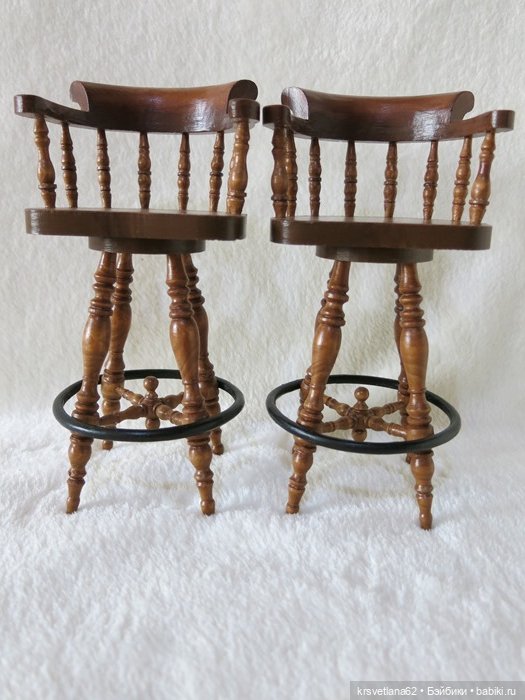 Самый устойчивый стул — Мебель для кукол и домиков: фото