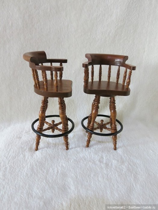 Самый устойчивый стул — Мебель для кукол и домиков: фото