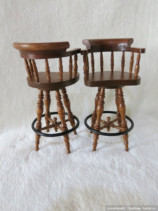 Самый устойчивый стул — Мебель для кукол и домиков: фото
