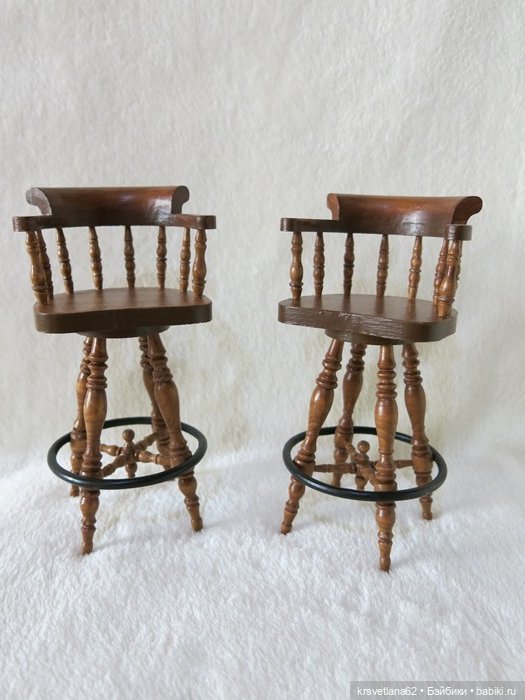 Самый устойчивый стул — Мебель для кукол и домиков: фото