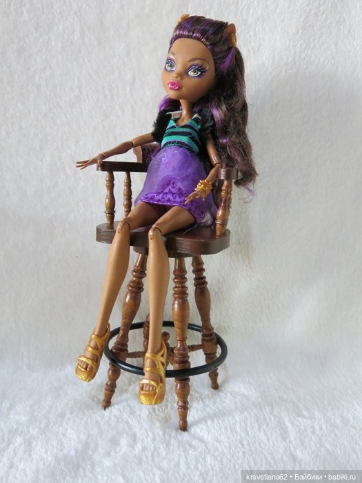 Самый устойчивый стул — Мебель для кукол и домиков: фото