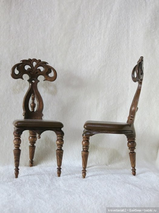 Самый устойчивый стул — Мебель для кукол и домиков: фото (фото 3)