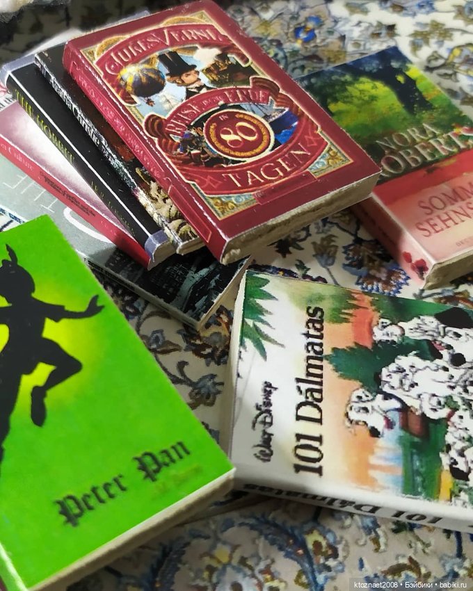 Книг много не бывает — Кукольная миниатюра своими руками: еда