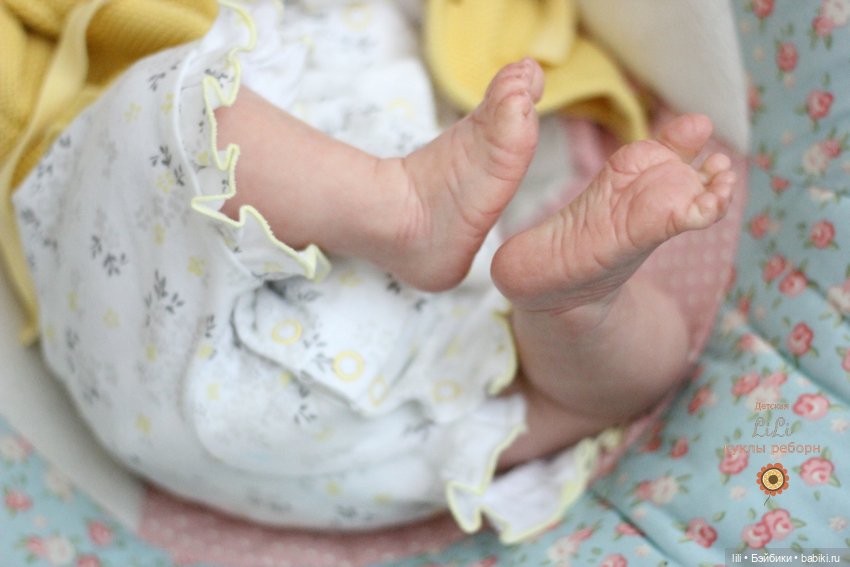 Малышка реборн из молда Larry