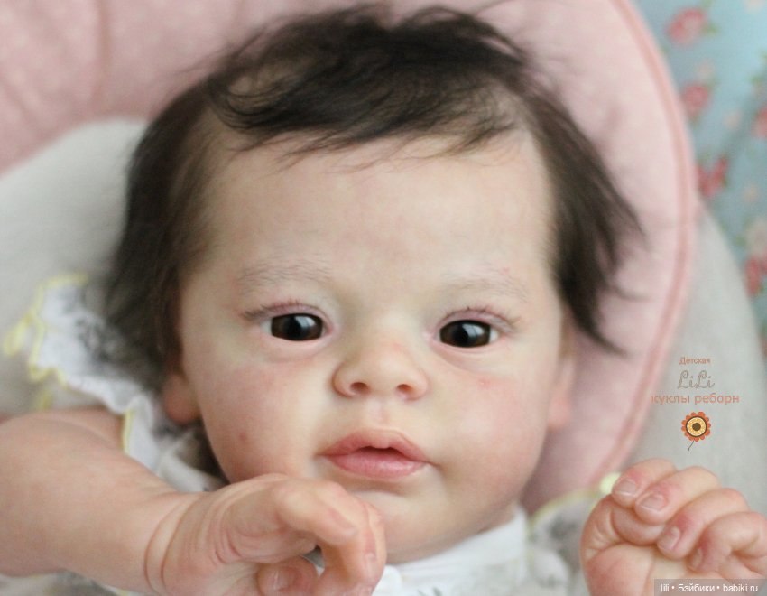 Малышка реборн из молда Larry