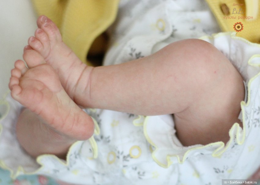 Малышка реборн из молда Larry