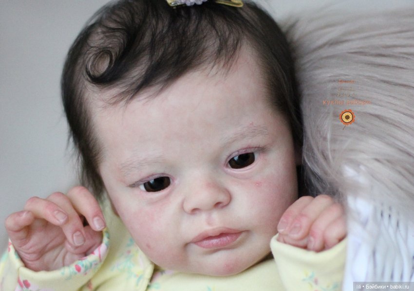 Малышка реборн из молда Larry