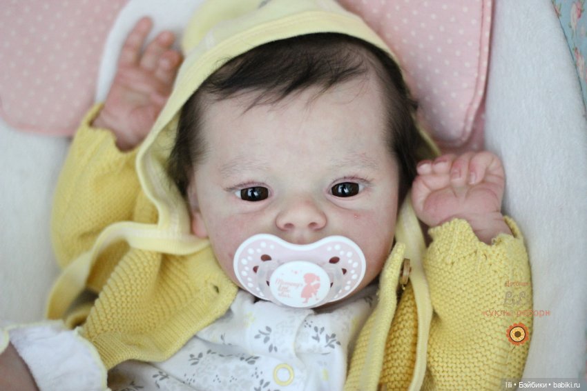 Малышка реборн из молда Larry