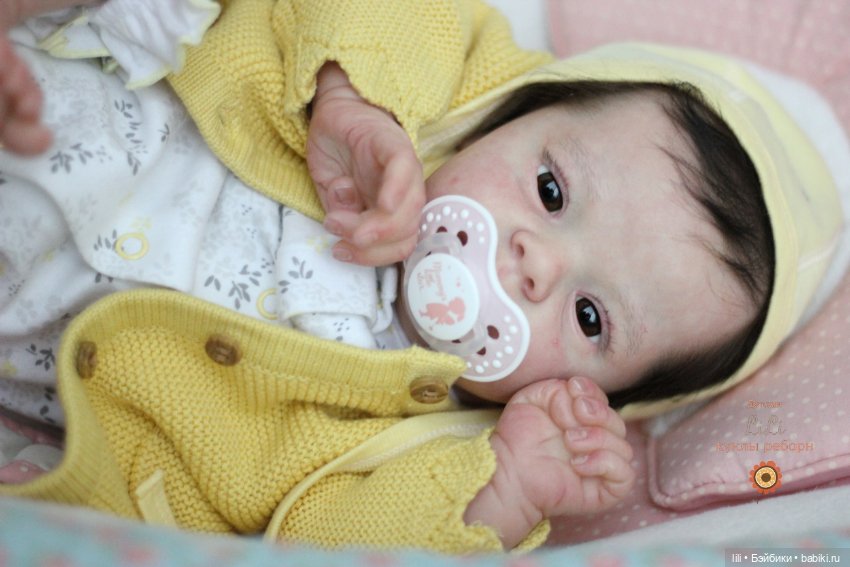 Малышка реборн из молда Larry