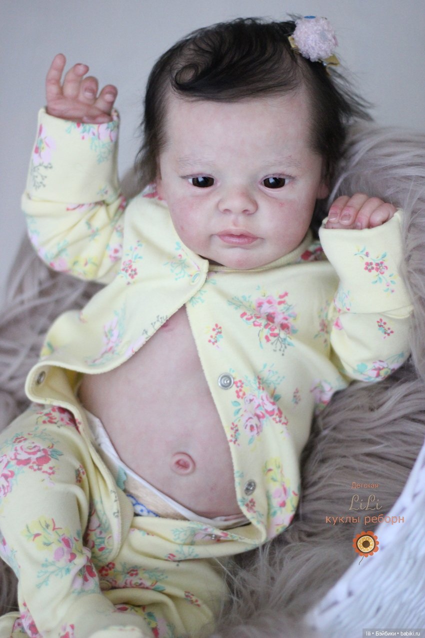 Малышка реборн из молда Larry (фото 3)