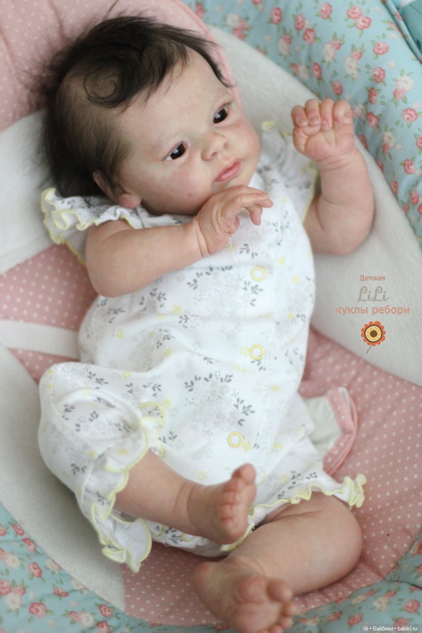 Малышка реборн из молда Larry