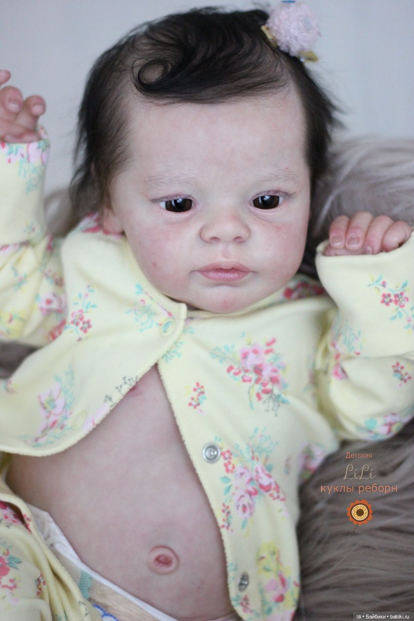 Малышка реборн из молда Larry