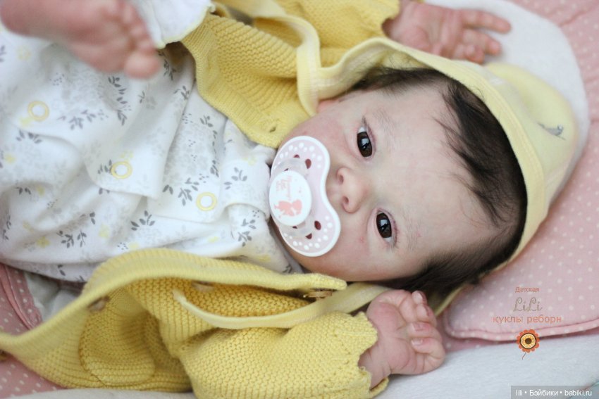 Малышка реборн из молда Larry