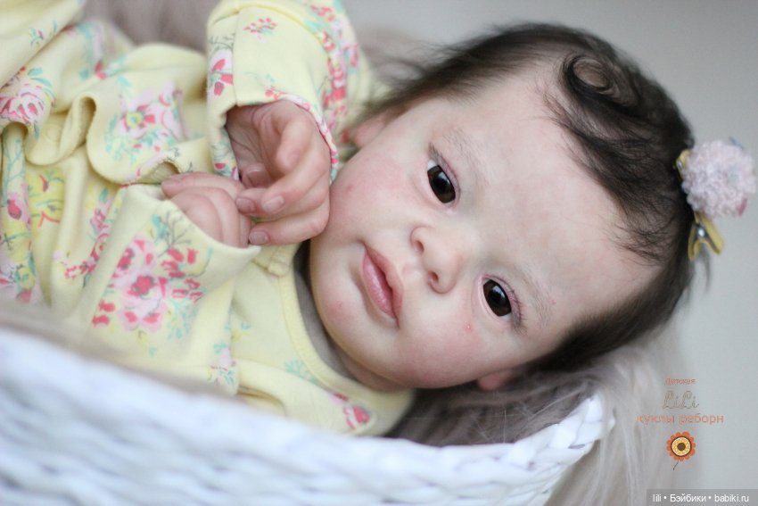 Малышка реборн из молда Larry