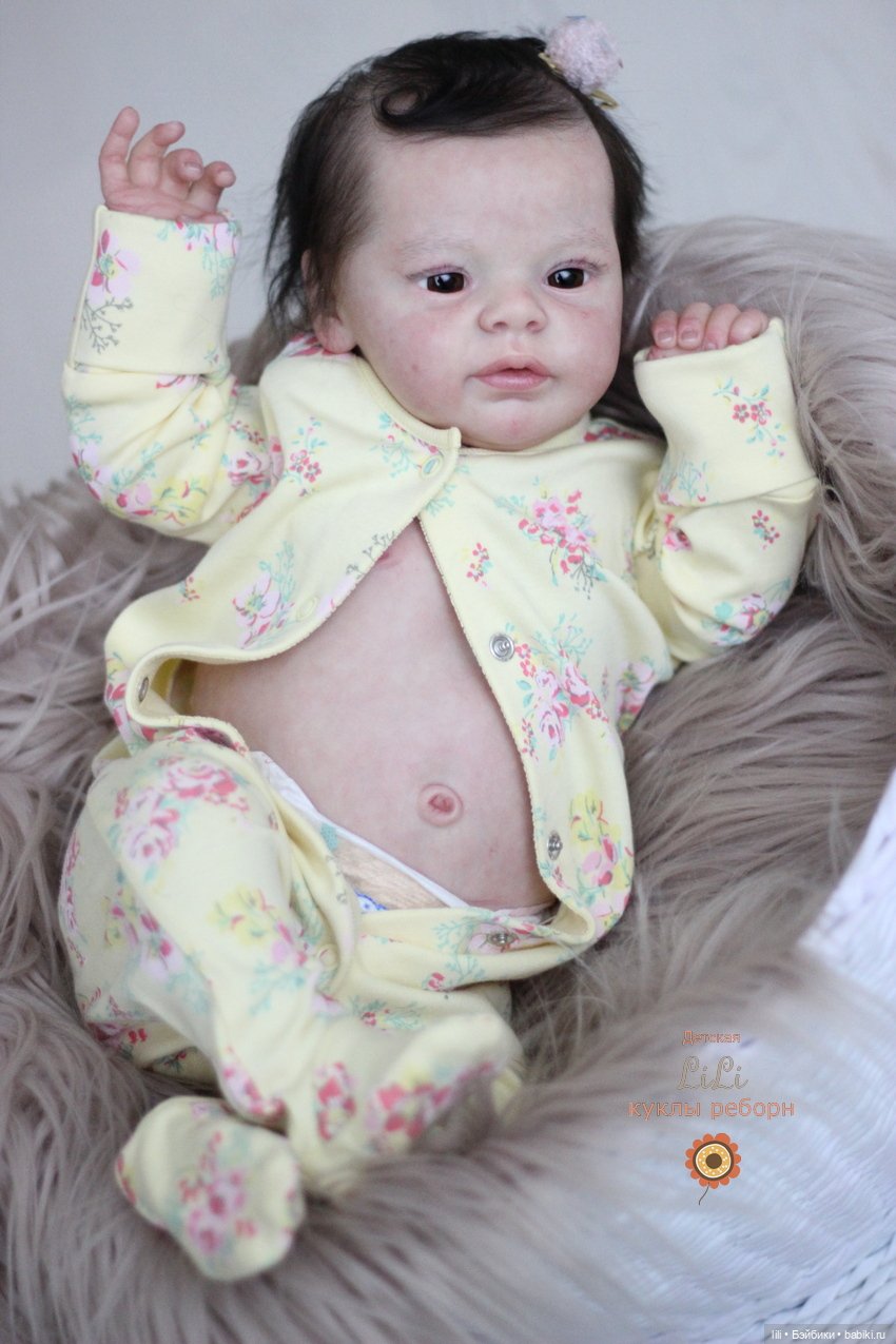 Малышка реборн из молда Larry (фото 4)