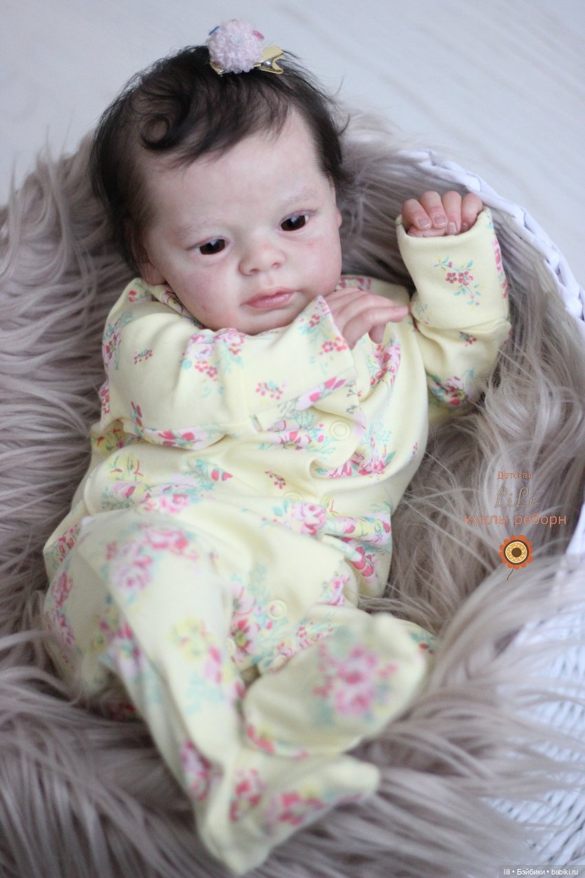Малышка реборн из молда Larry