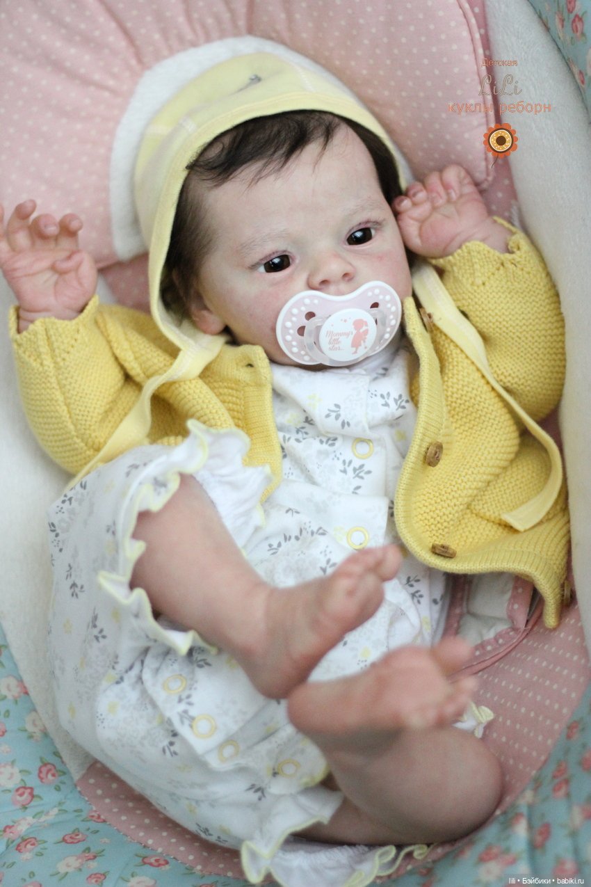 Малышка реборн из молда Larry