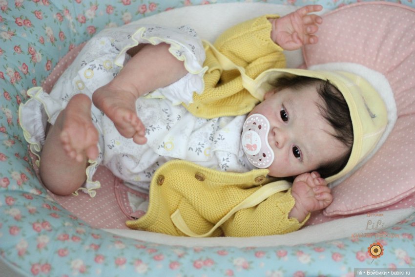 Малышка реборн из молда Larry