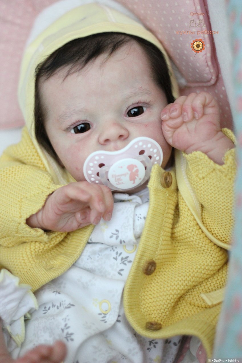 Малышка реборн из молда Larry